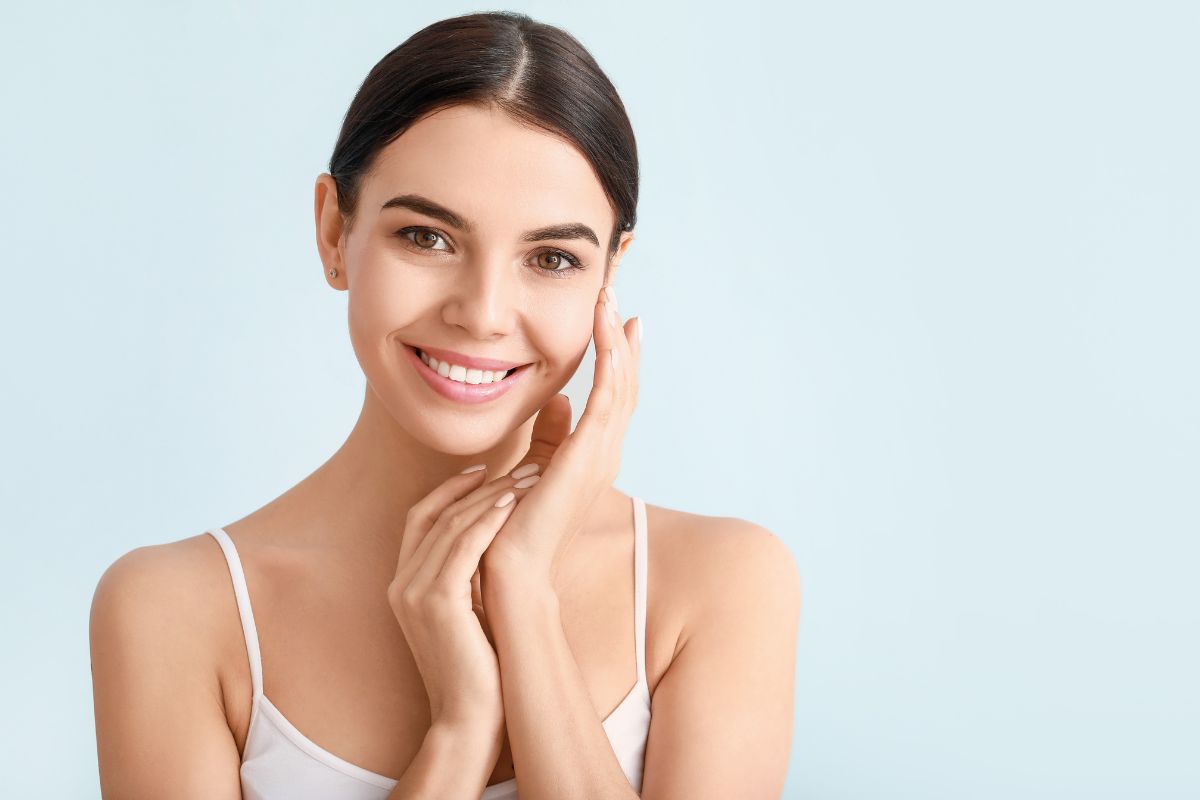 Woman with Healthy Skin