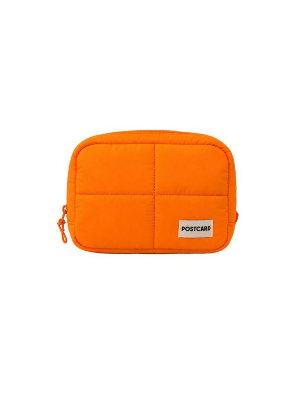 Sunset Orange Travel Pouch