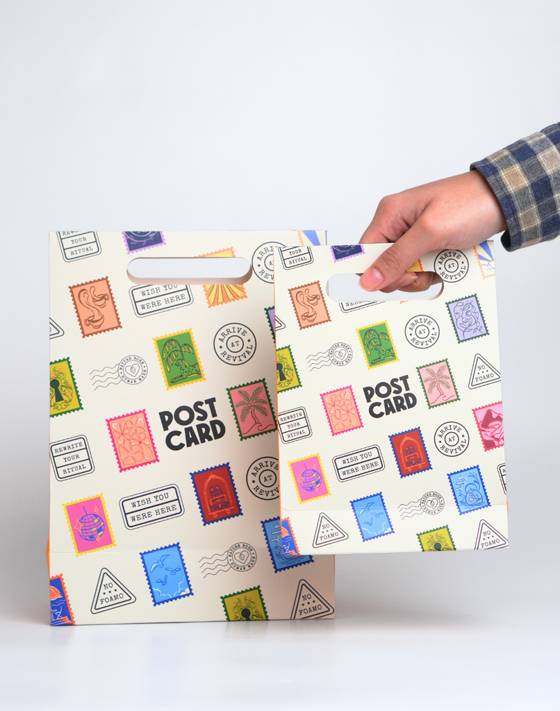 Postcard Gift Bag