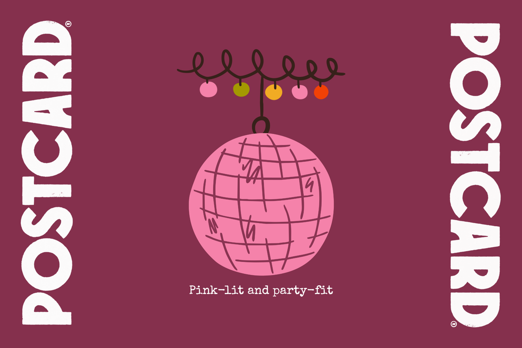 POSTCARD Ribbon Gift Bag