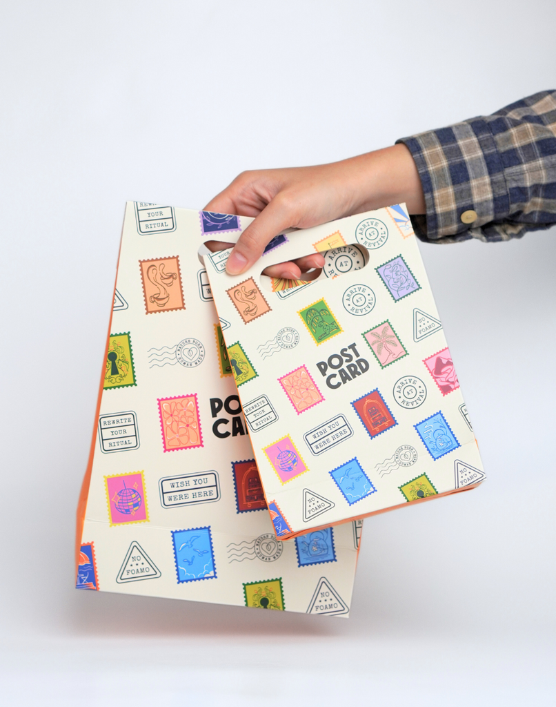 Postcard Gift Bag