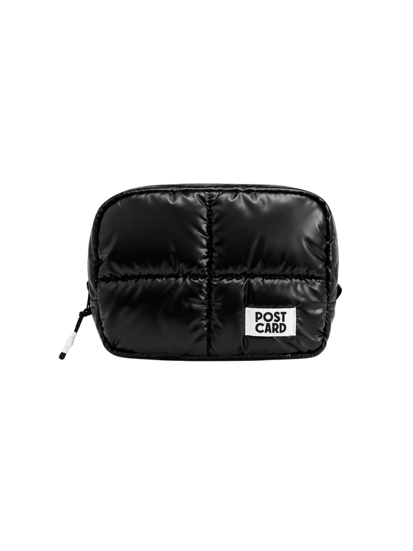 Midnight Black Travel Pouch
