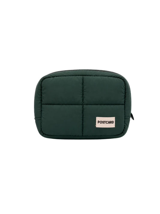 Forest Green Travel Pouch