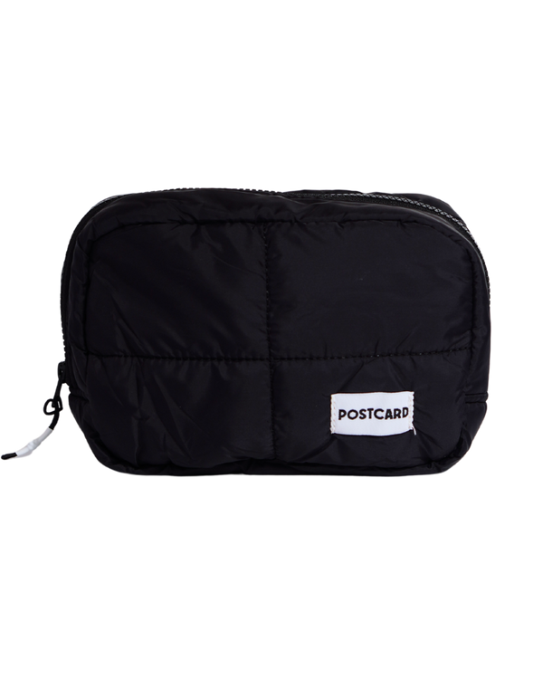 Midnight Black Travel Pouch