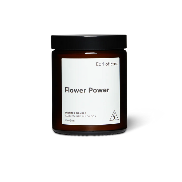 Flower Power Soy Candle by Earl of East