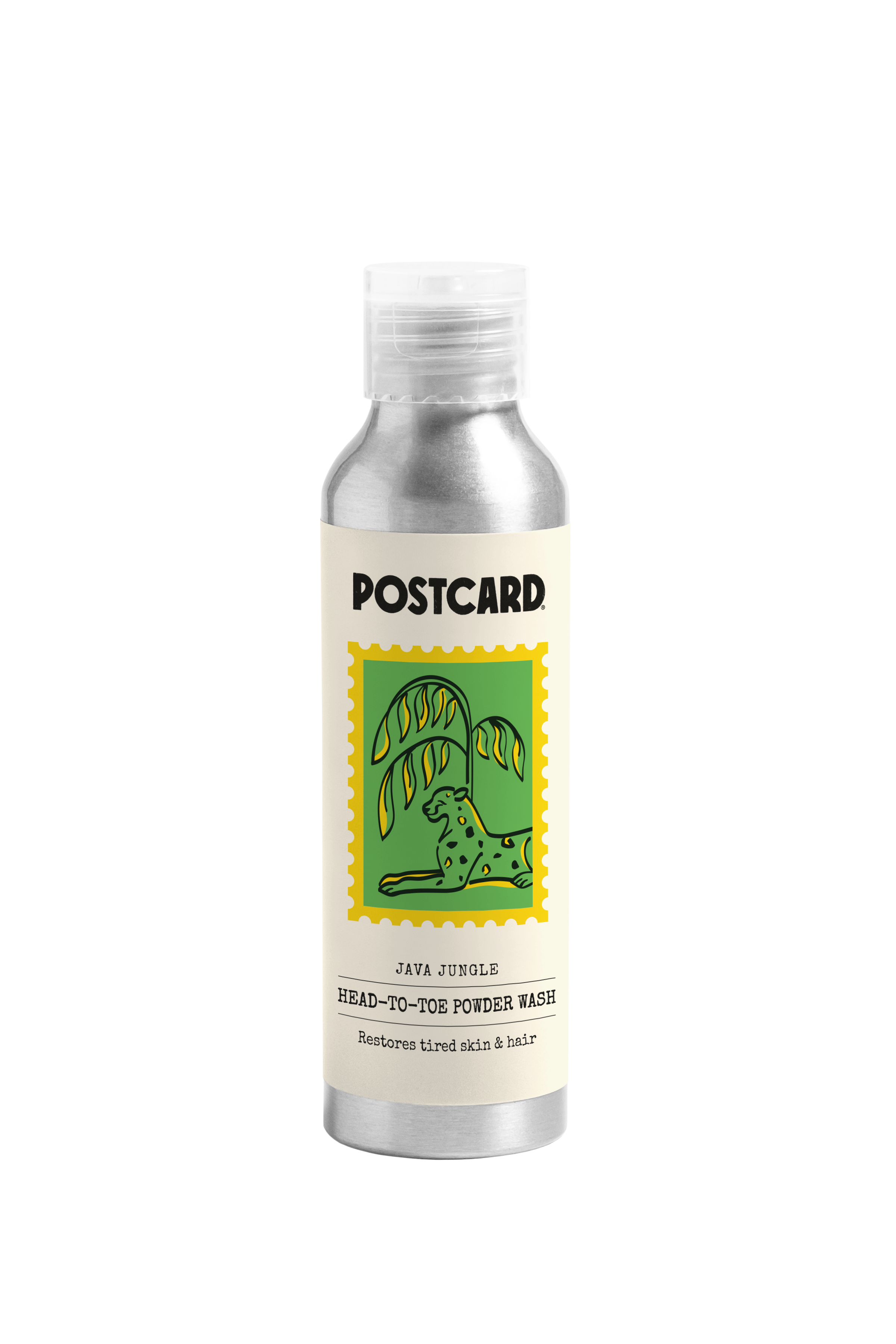 Java Jungle Powder Wash | Ginger & Lime Body Wash | POSTCARD