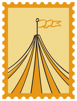 Citrus Circus stamp