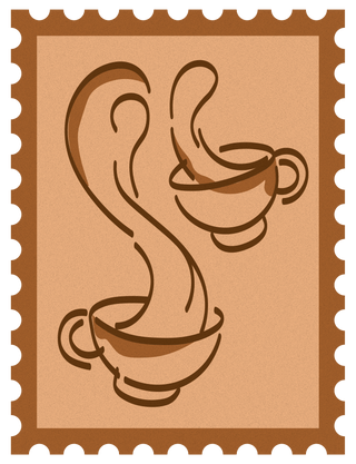Coffee Spot stamp