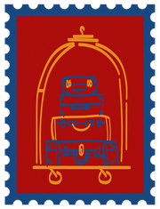Hotel Lobby stamp