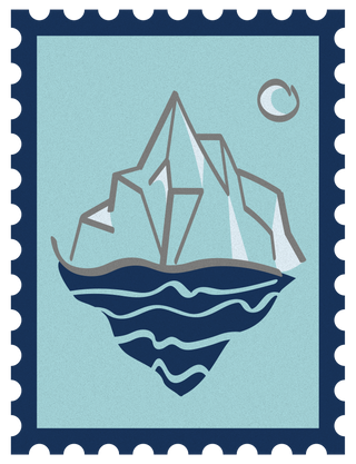 Icy Peaks stamp