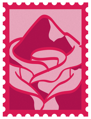 Rose Valley stamp