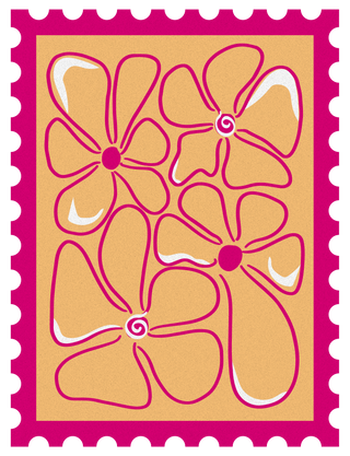 Wild Flowers stamp