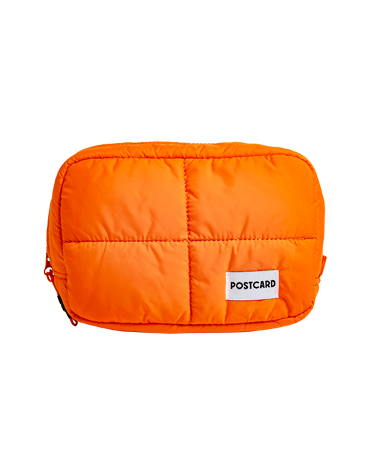Sunset Orange Travel Pouch
