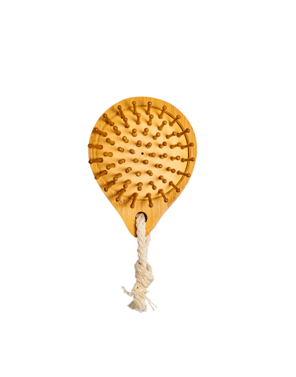 bamboo scalp massager brush