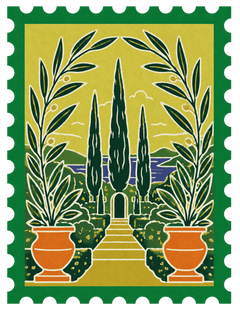Laurel Garden stamp