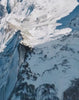 video of icy mountain peaks