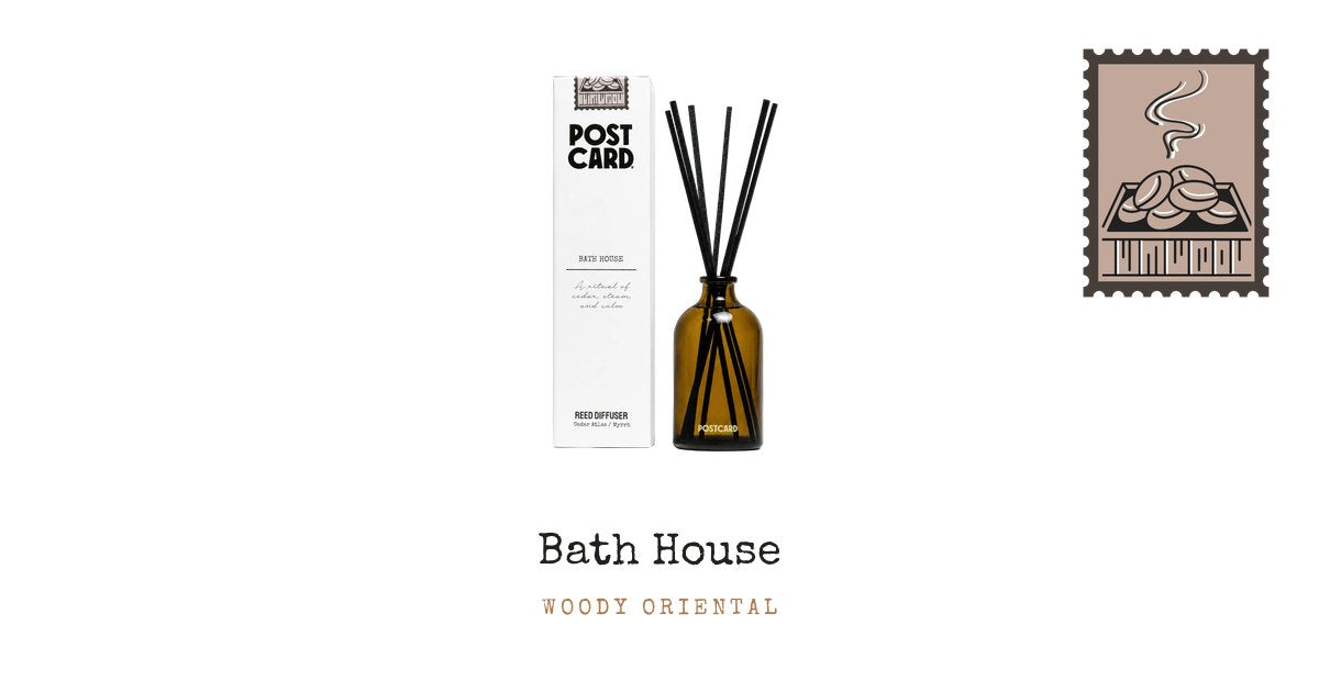 Bath House Reed Diffuser – Postcard